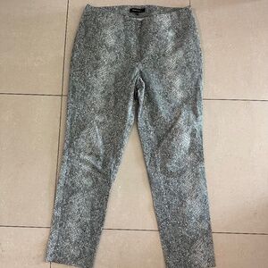 Lafayette 149 cotton blend snake print pants